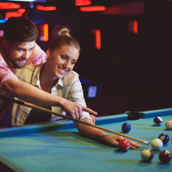 Boules de billard numérotés taille standard - plastique durable