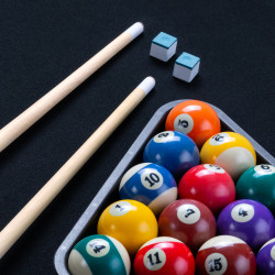 Triangle de billard en PVC - 31,5 x 28,5 x 3 cm