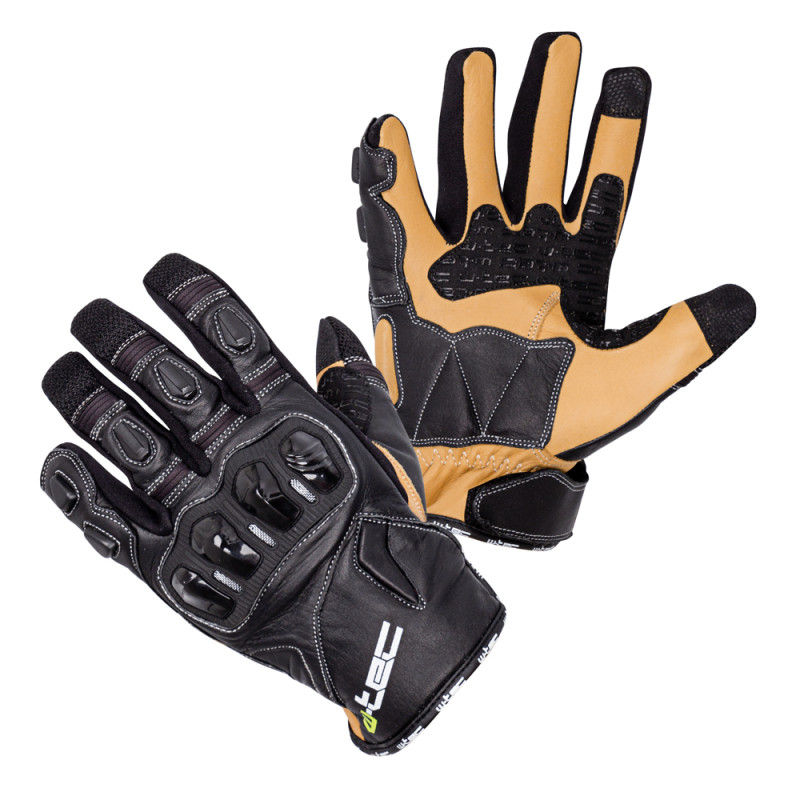 Gants de moto en cuir de bonne qualité