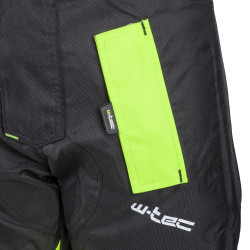 Pantalon moto réfléchissant et confortable pour homme