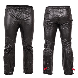 Pantalon de moto d'été pour hommes noir et gris