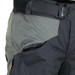 Pantalon de moto avec doublure thermique - Gris orageux