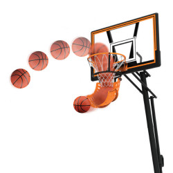 Accessoire de retour de panier pour exercices basketball 37 x 55 x 40 cm
