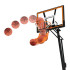 Accessoire de retour de panier pour exercices basketball 37 x 55 x 40 cm