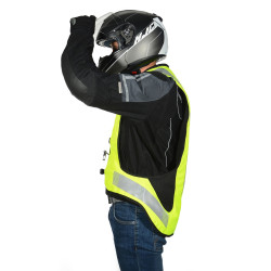 Gilet Airbag moto - Protection de moto gonflable - Réfléchissante