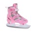 Patins de glisse 2 en 1 taille ajustable pour patineurs débutants ou avancés design rose