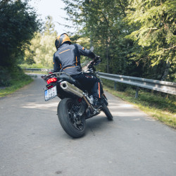 Casque de moto ouvert - Visière amovible - Design moderne