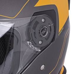 Casque de moto ouvert - Visière amovible - Design moderne