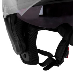 Casque de moto ouvert - Casque de moto chopper - Deux couleurs