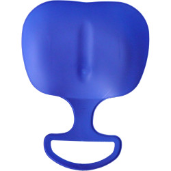 Luge soucoupe de neige