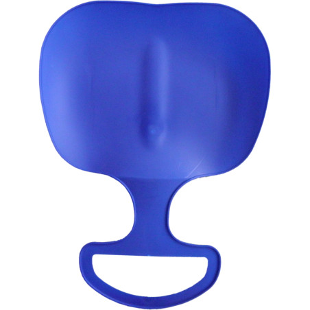 Luge soucoupe de neige