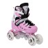 Patins de glisse avec platine interchangeable x4 pour tous les niveaux