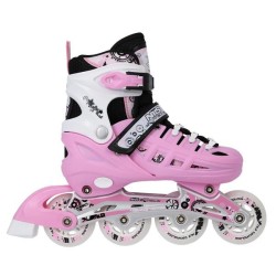 Patins de glisse avec platine interchangeable x4 pour tous les niveaux