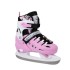 rollers x3 châssis différents et patins à glace design cyan