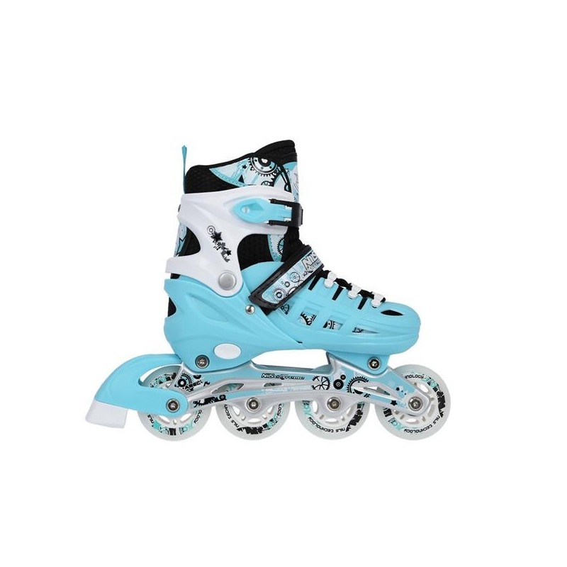 Patins de glisse, rollers, patins à glace avec 4 platines interchangeables