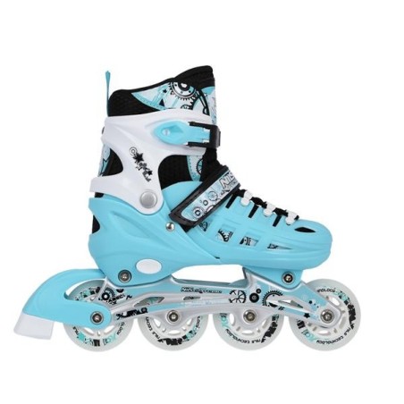 Patins de glisse, rollers, patins à glace avec 4 platines interchangeables