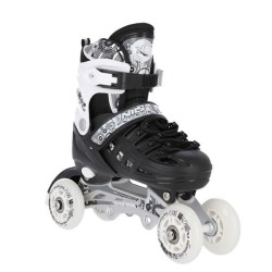 Patins à glace et rollers avec platine interchangeable x4 pour tous les niveaux design rose