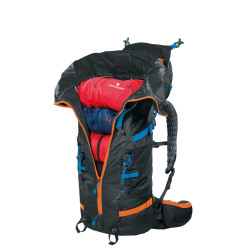 Sac à dos d'alpinisme 48L + 5L amovibles - Noir