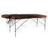 Table de massage professionnelle 2 pièces en aluminium - Orange