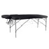 Table de massage professionnelle 2 pièces en aluminium - Orange