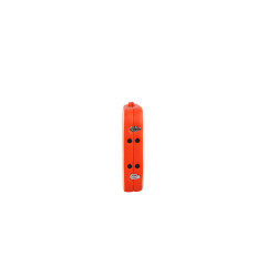 Table de massage professionnelle 2 pièces en aluminium - Orange