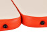 Table de massage professionnelle 2 pièces en aluminium - Orange