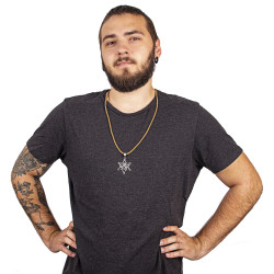 Pendentif en acier inoxydable tête de mort pour biker