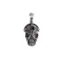 Pendentif en acier tête de mort