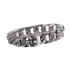 Bracelet en acier pour motard