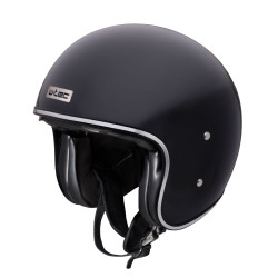 Casque de moto ouvert - Casque de moto vintage avec lunettes