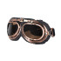 Casque de moto ouvert - Casque de moto vintage avec lunettes