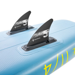 Planche à pagaie avec accessoires bleu clair - capacité de 135 kg