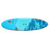 Planche à pagaie avec accessoires bleu motif vague - capacité de 135 kg