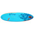 Planche à pagaie avec accessoires bleu motif vague - capacité de 135 kg