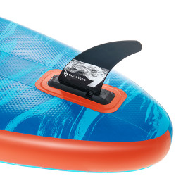 Planche à pagaie avec accessoires bleu motif vague - capacité de 135 kg