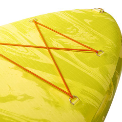 Planche à pagaie avec accessoires jaune - capacité de 135 kg