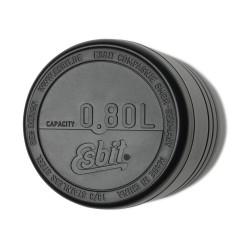 Bocal alimentaire 2 en 1 ESBIT haut de gamme en acier inoxydable - 0.8 L