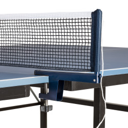 Table de tennis de professionnelle roulante et pliable - noire
