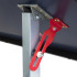Table de tennis de table roulante haut de gamme et pliable - bleue