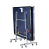 Table de tennis de table roulante haut de gamme et pliable - bleue