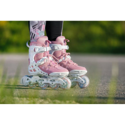 Rollers pour femme confortables avec système d'aération - rose