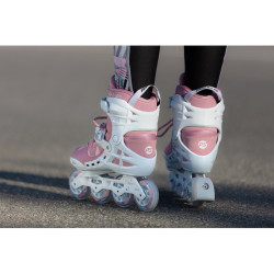 Rollers pour femme confortables avec système d'aération - rose