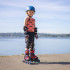 Patins à roulettes ajustables pour enfant - système de fixation rapide