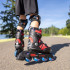 Patins à roulettes ajustables pour enfant - système de fixation rapide