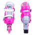 Ensemble de patins à roulettes pour enfants et casque - Avec roues lumineuses