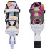 Patins à roulettes avec roues lumineuses - système QuickLace