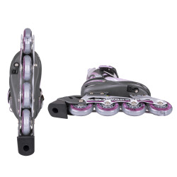 Patins à roulettes au look intemporel - roues lumineuses