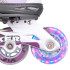 Patins à roulettes au look intemporel - roues lumineuses