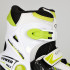 Patins avec châssis polyvalent 2 en 1 - rollers et glace / vert et blanc