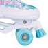 Patins 3 en 1 ajustables avec châssis incliné - lames à glace / roulettes / rollers